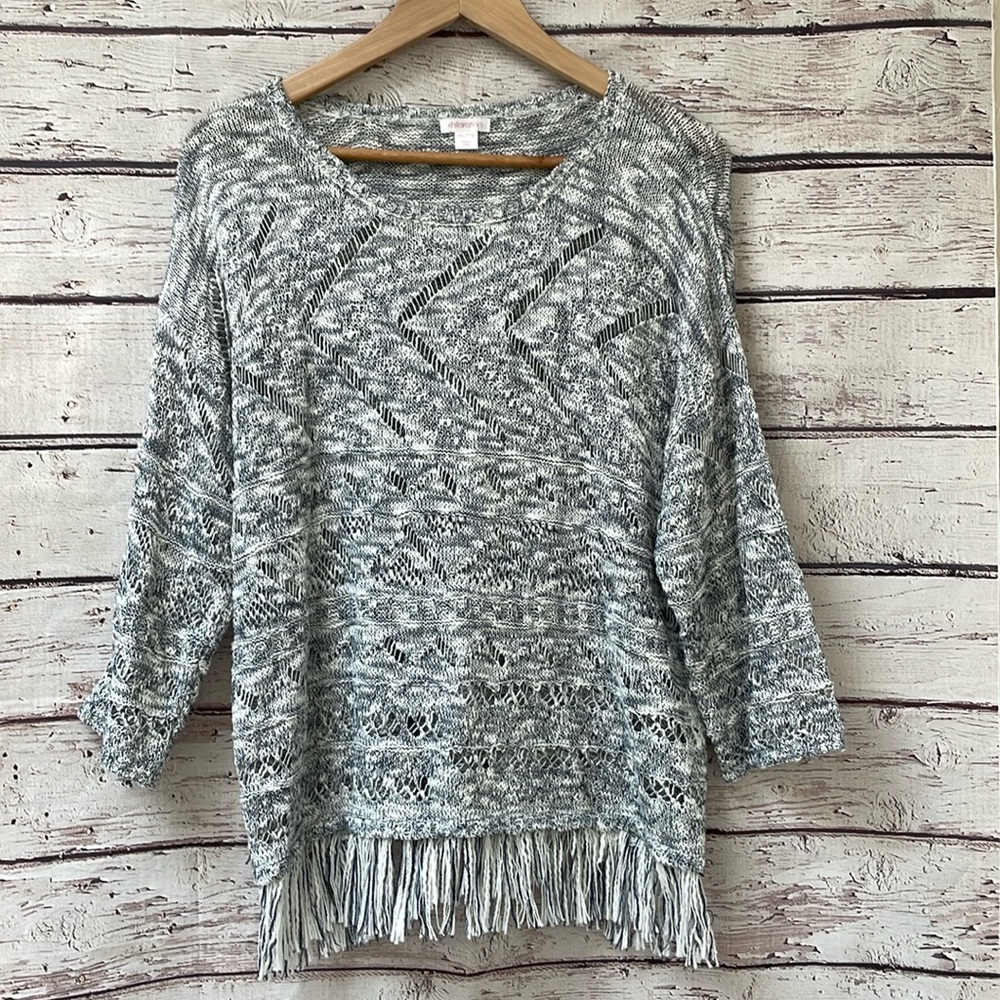Women's Fringe Sweater